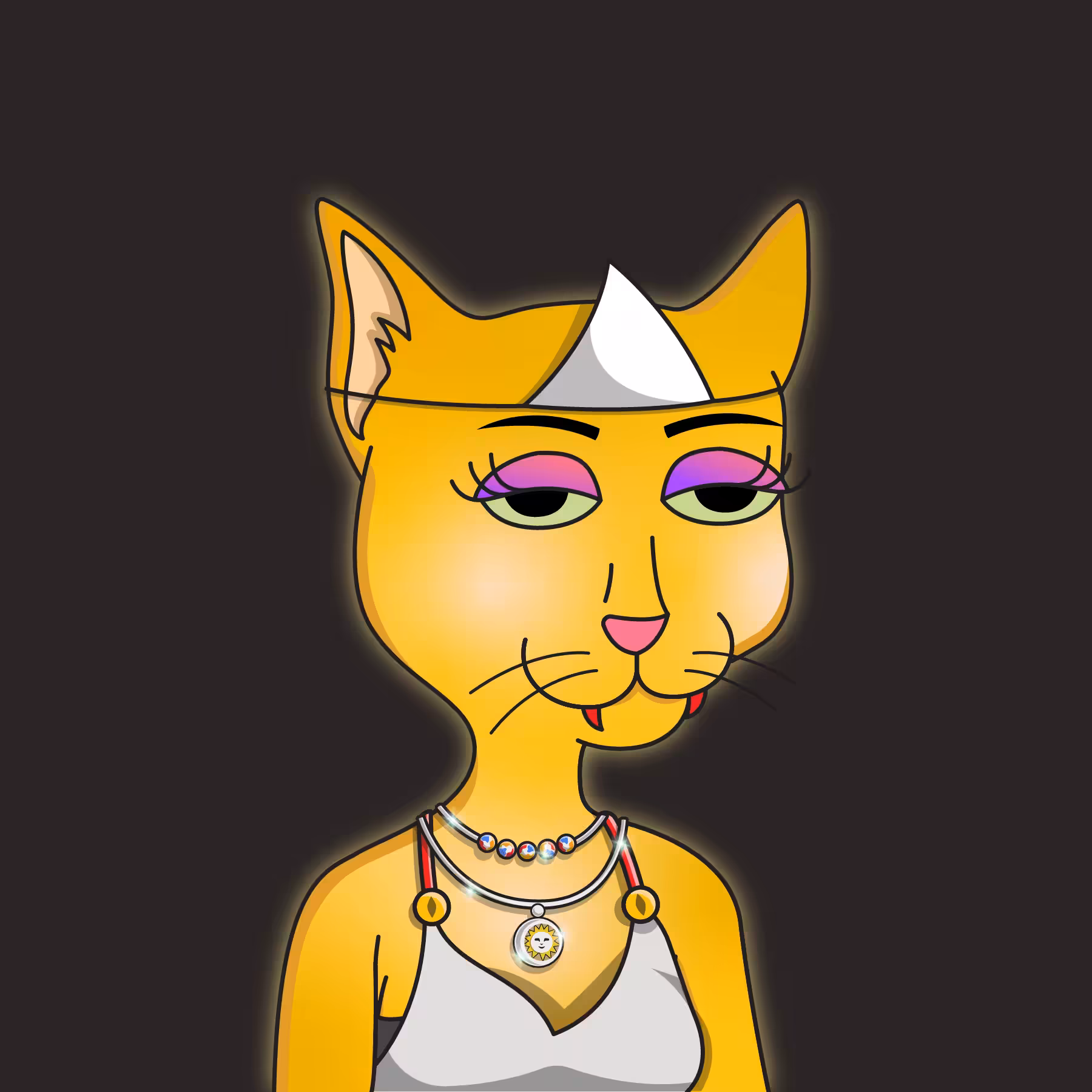 Girl Cat #249