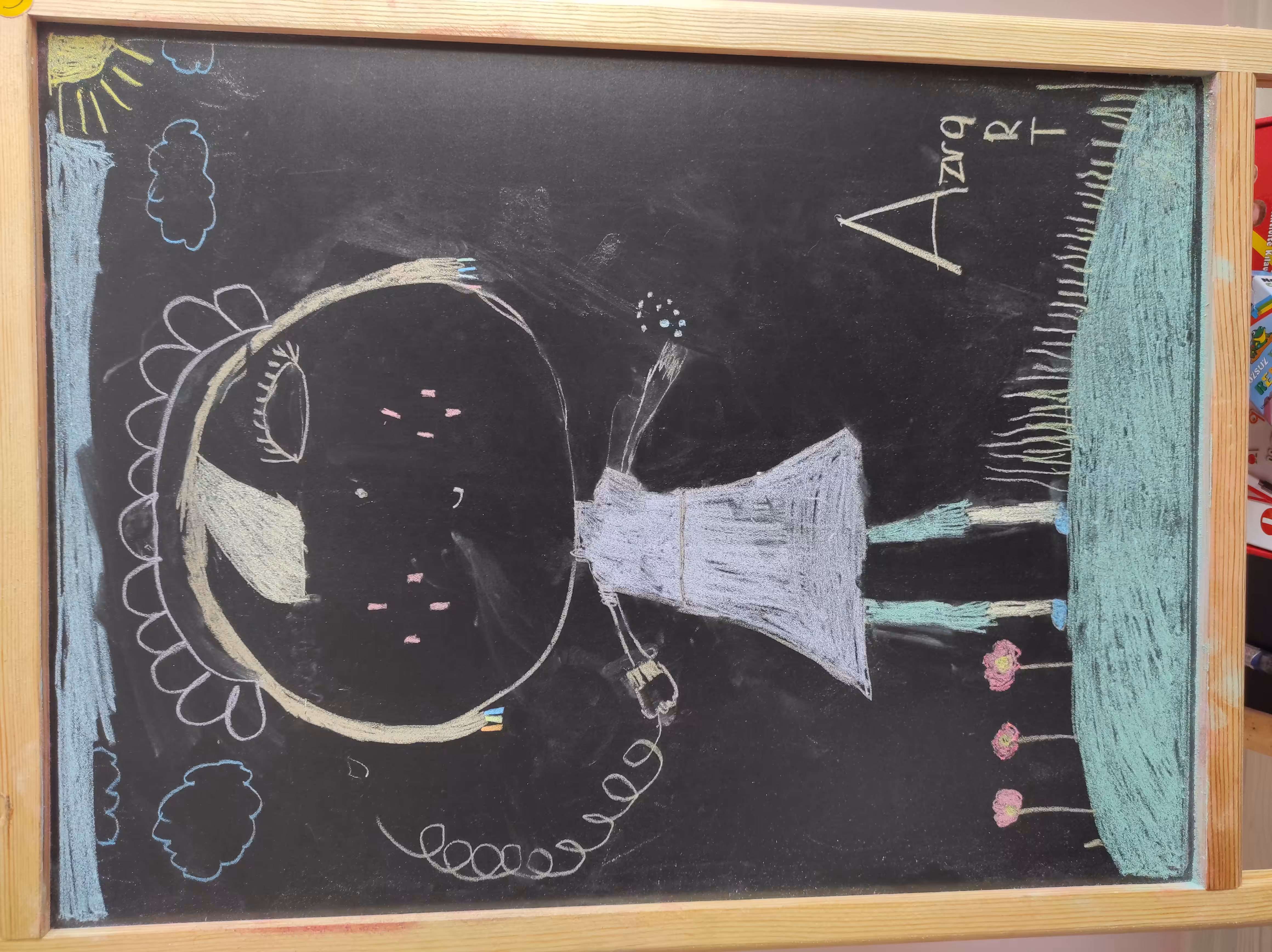 Azra's daily chalk drawings 5
