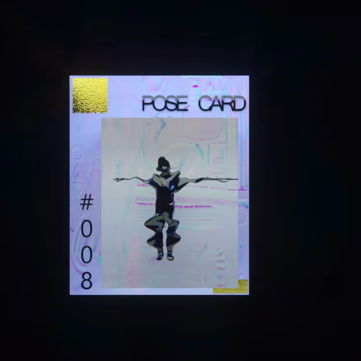 POSE CARD #0008