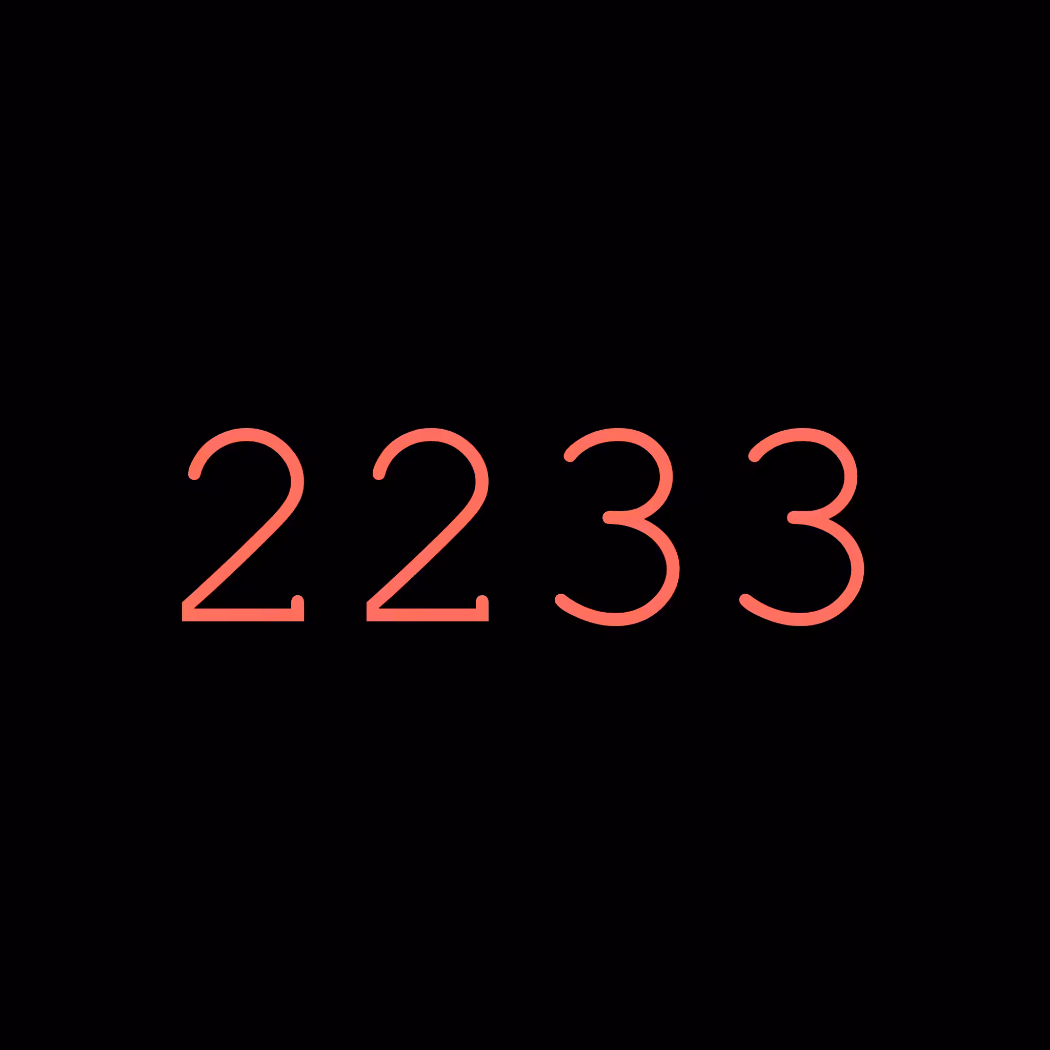 2233