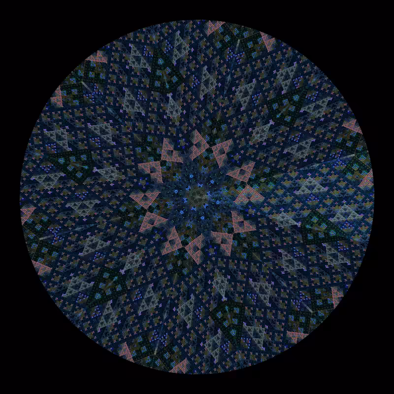 Binary kaleidoscope #60