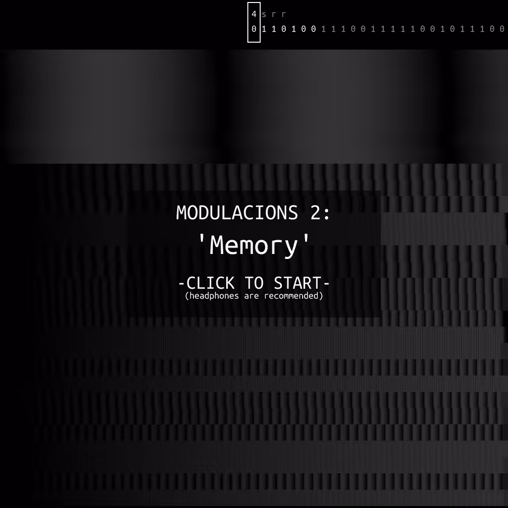 Modulacions 2: 'Memory' (audio) #105