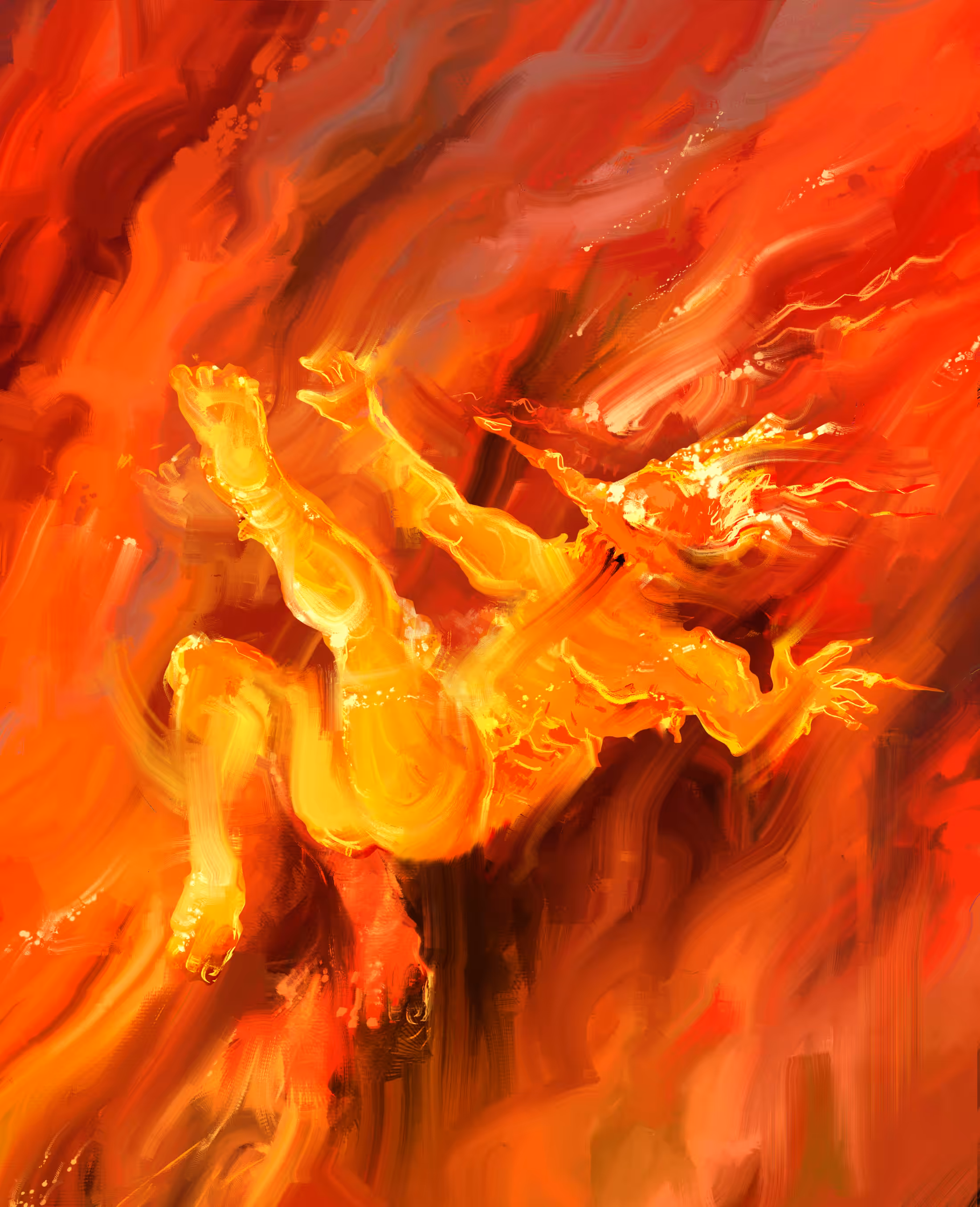 immerse the soul in the fire