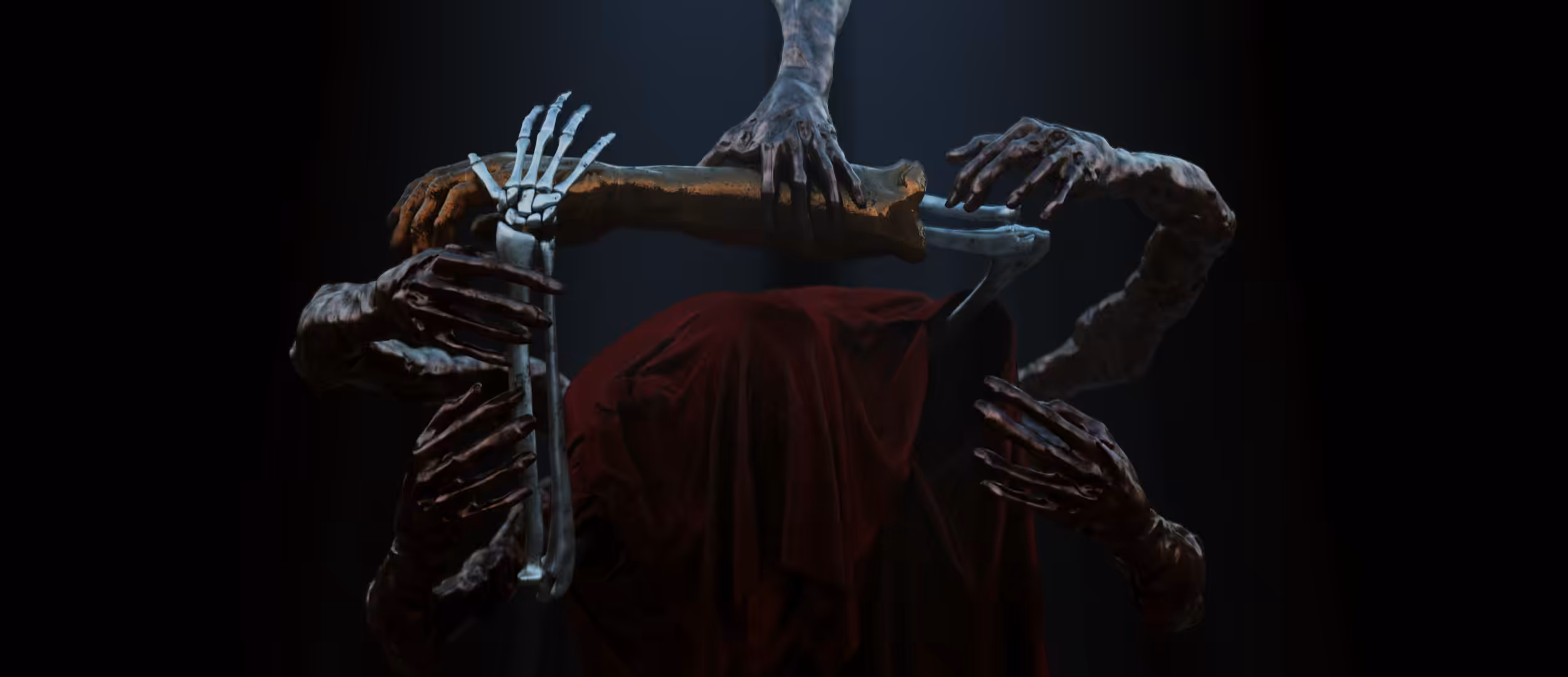 The hand of the elder