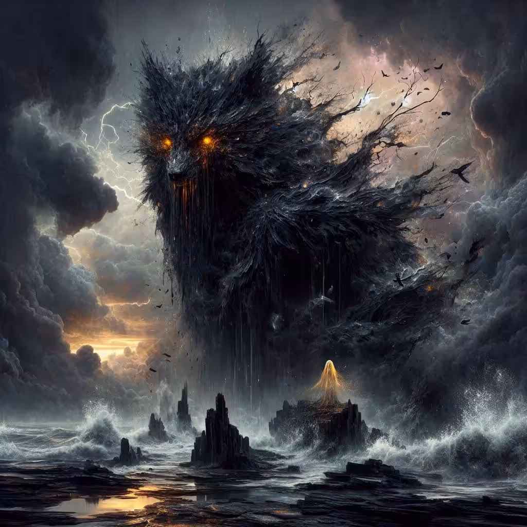 Forgotten Spirits: "Nurok, The Awakener of Fears"