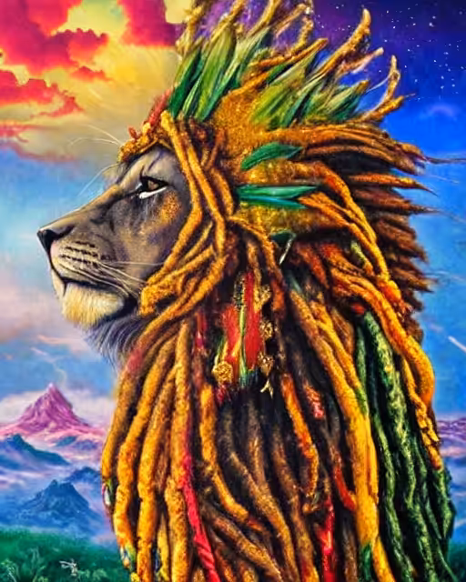 King Chief Rasta Lion