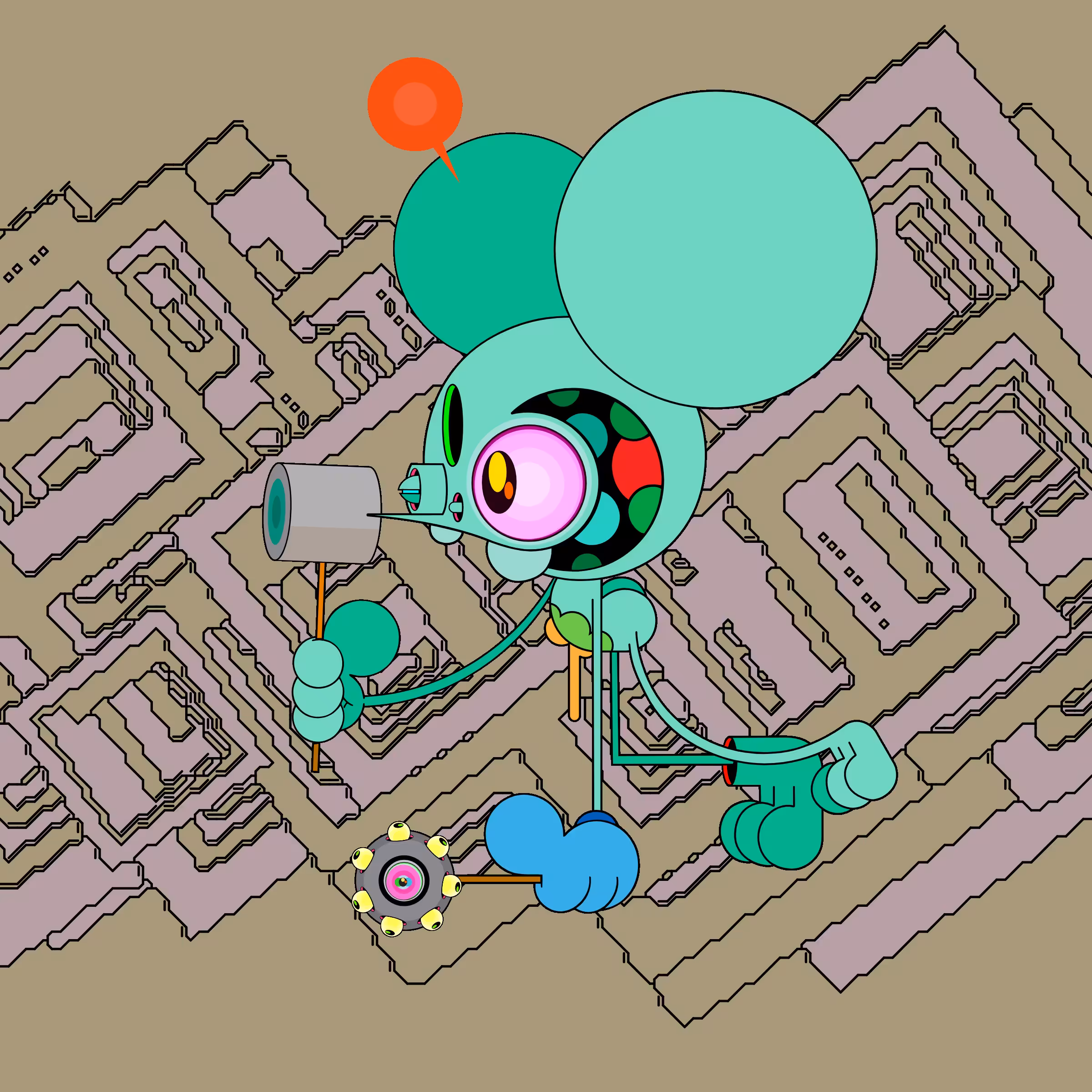 Neogen Space Monkeys #1783