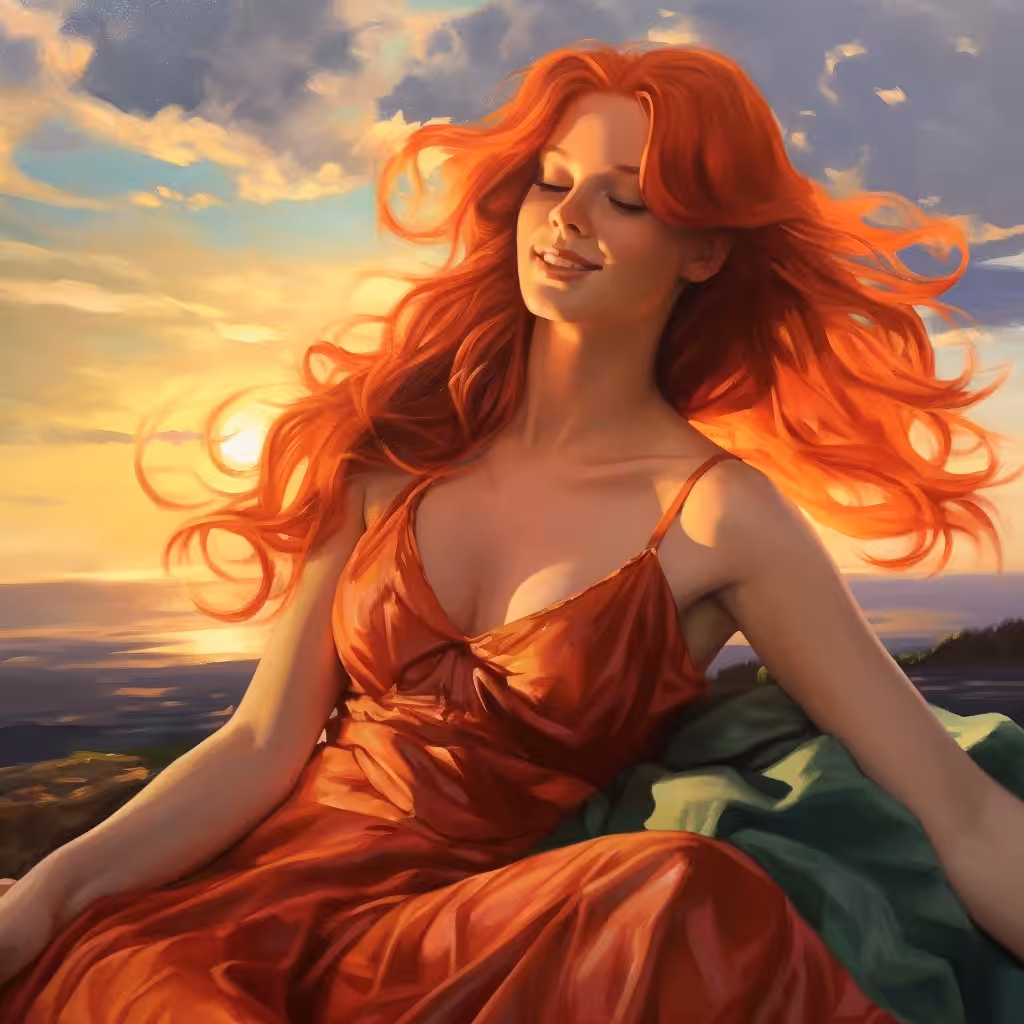 Summer sunset