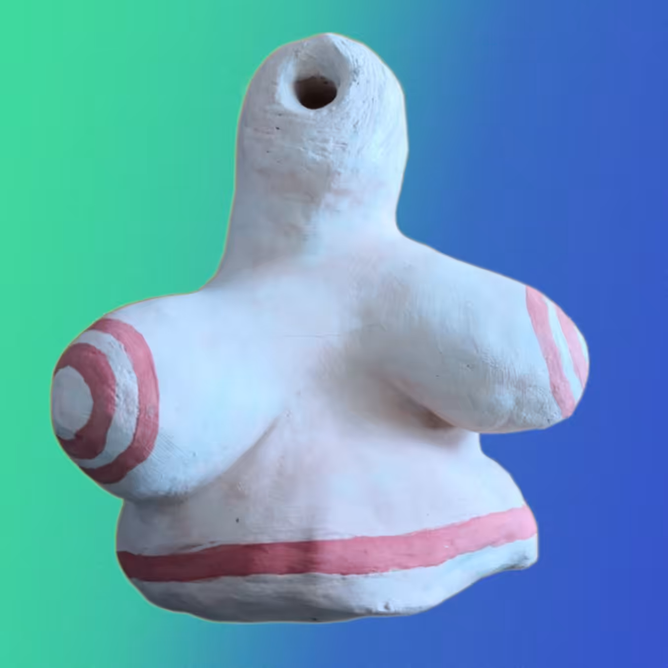 woman clay sculpture
