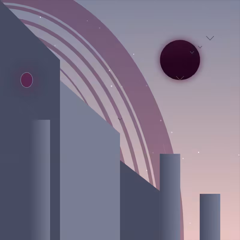 Abstract Temples #13