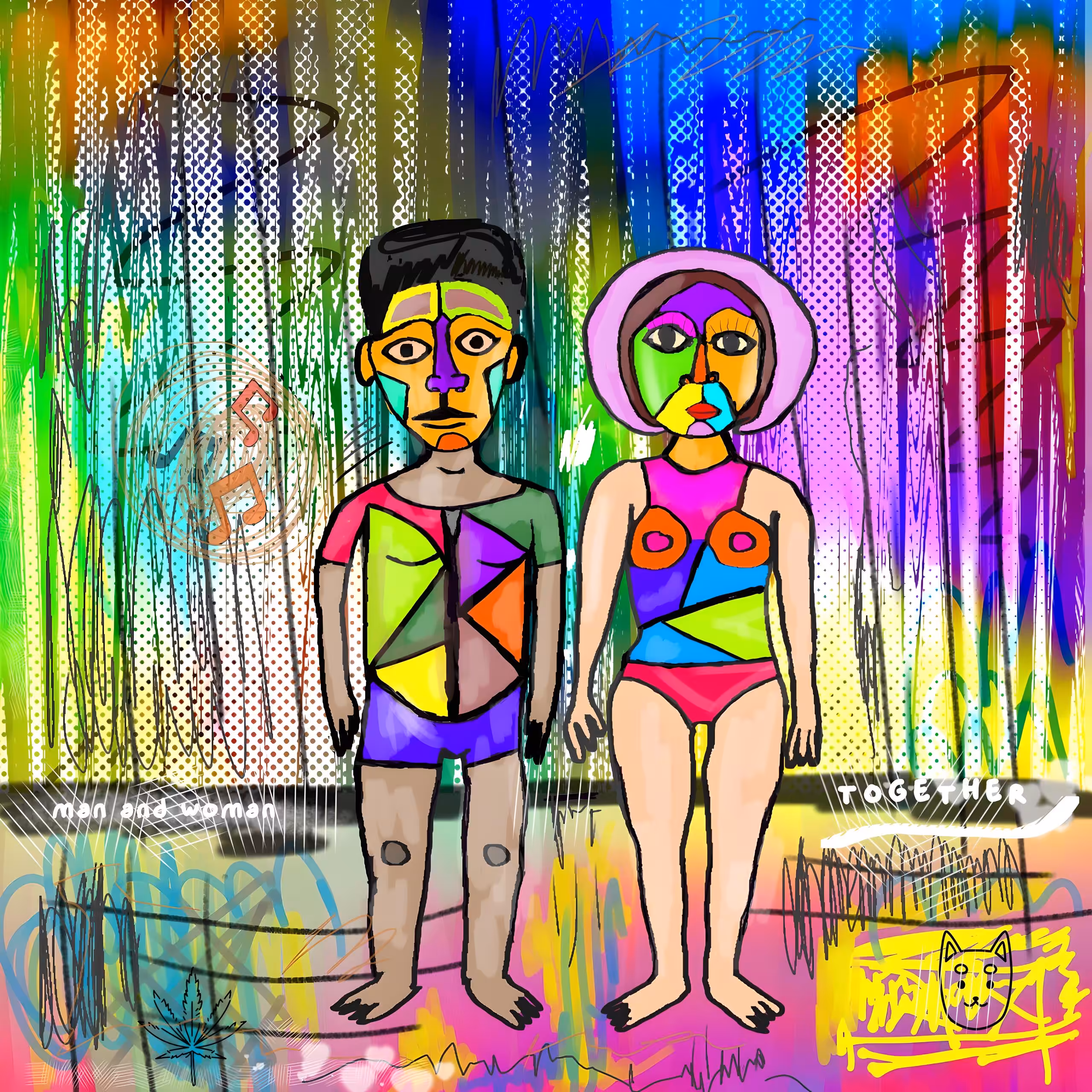 Spoken in duet