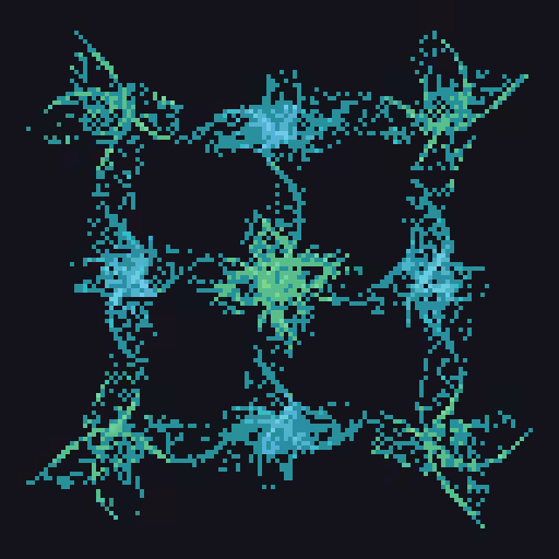 fractal leaf: 100-four-20