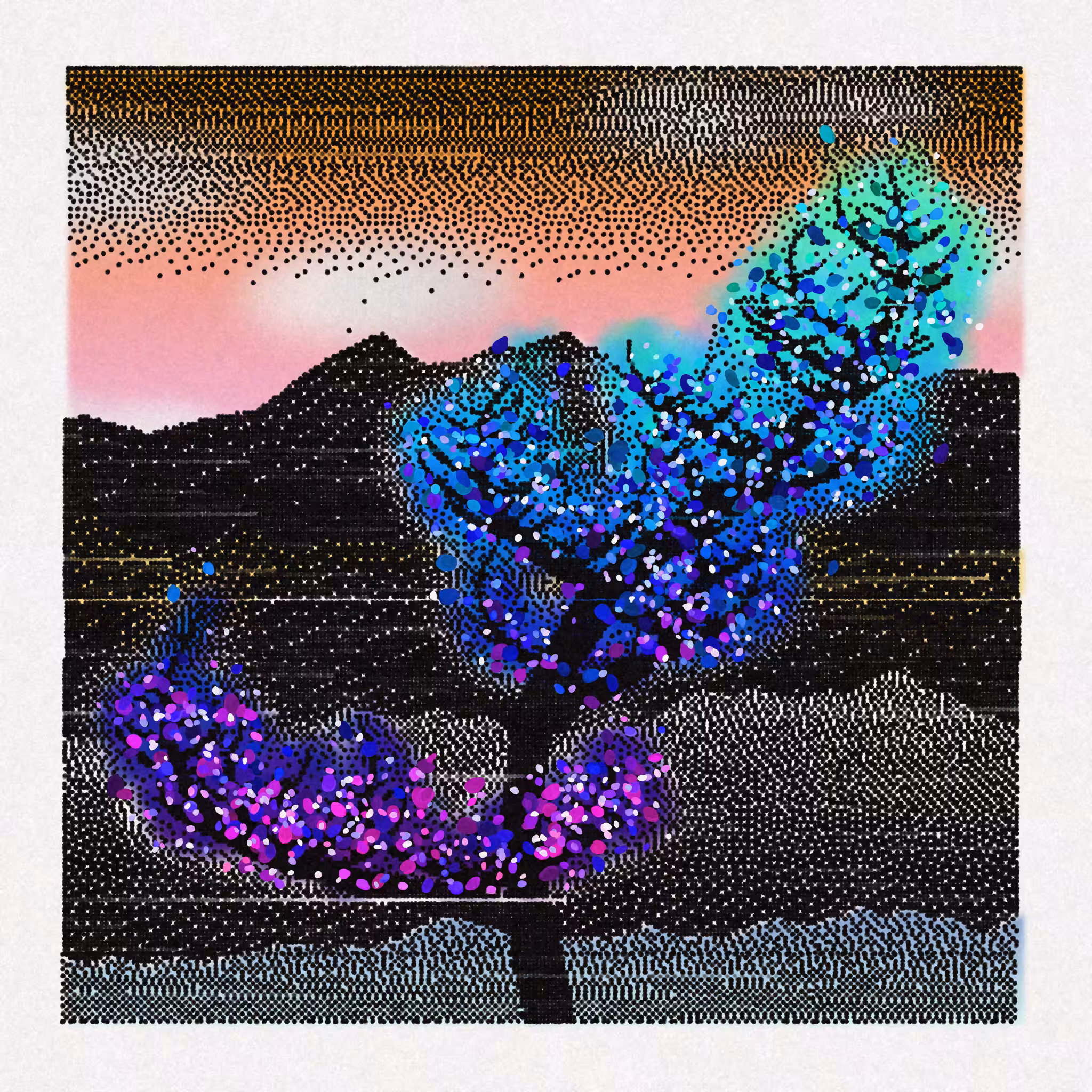 Dithered Branches #26