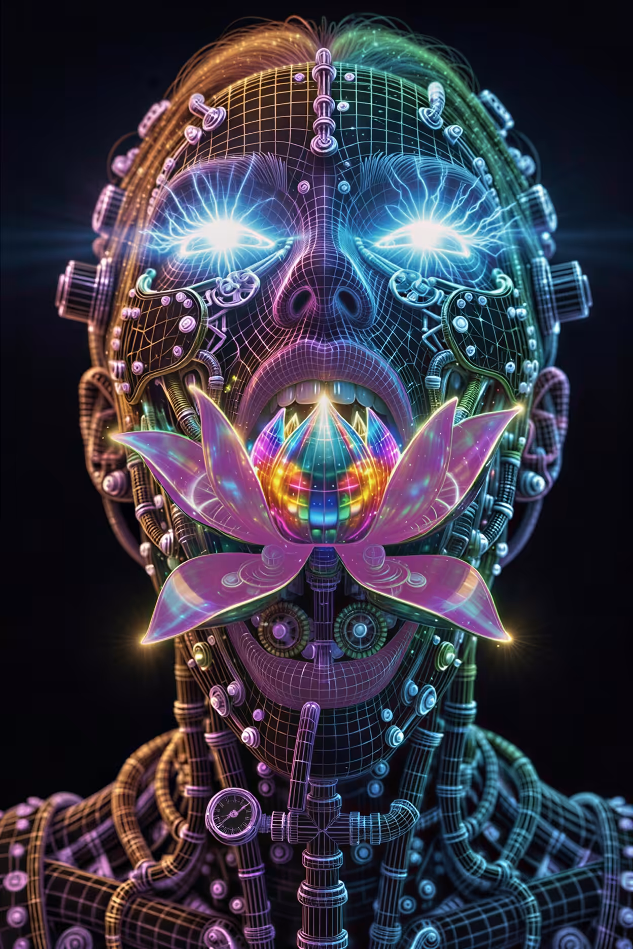 Flor do Lótus — Cybernetic Temple: Flor do Lótus XI – Synthetic Awakening