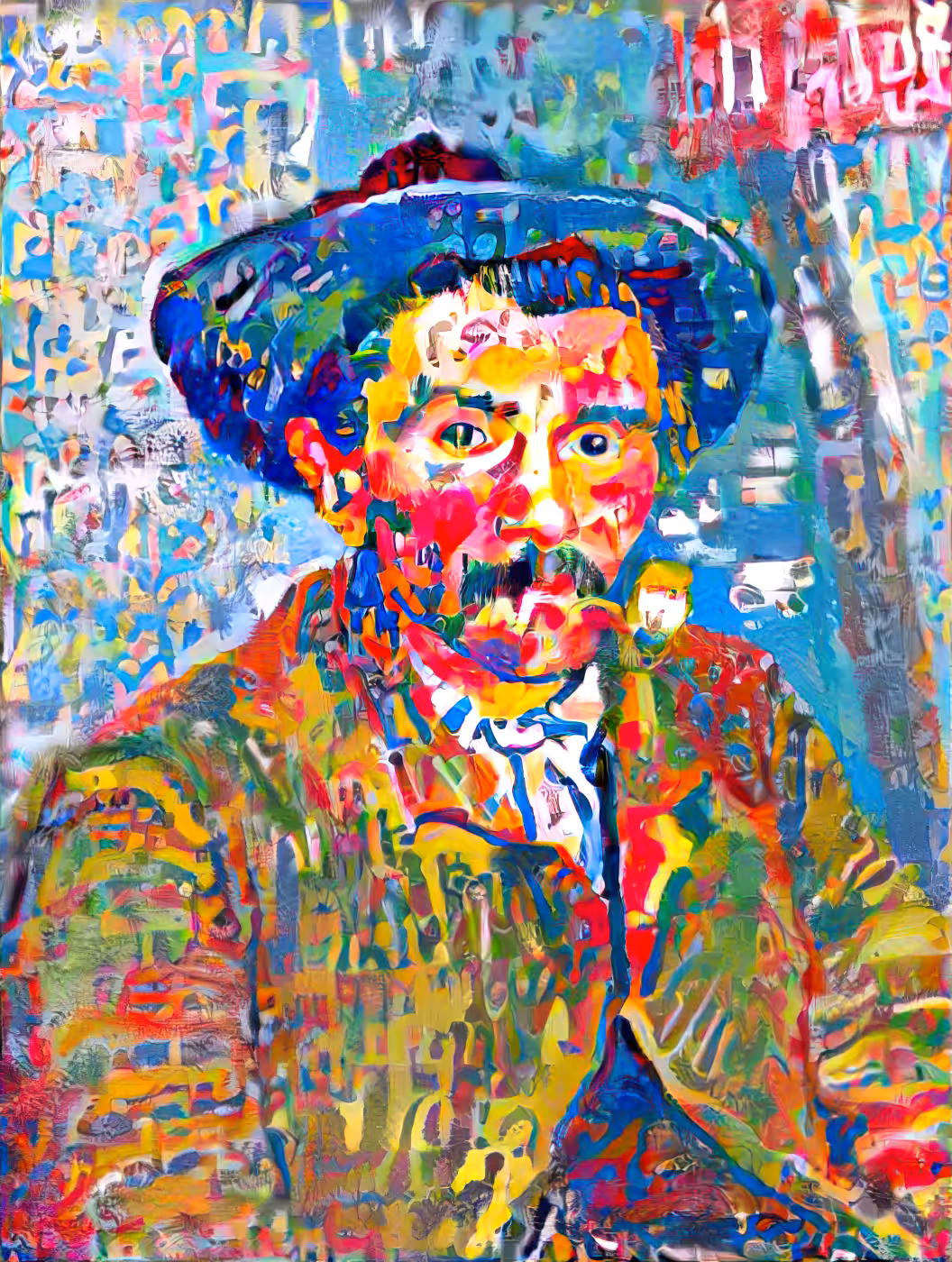 ai graff no.13 goghgraff "The Smoker (Le Fumeur)" (styleXstyle)