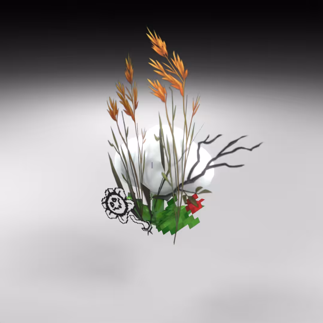 Out-Game Flowers (Small Bouquets): Hand-hacked Bouquet 145