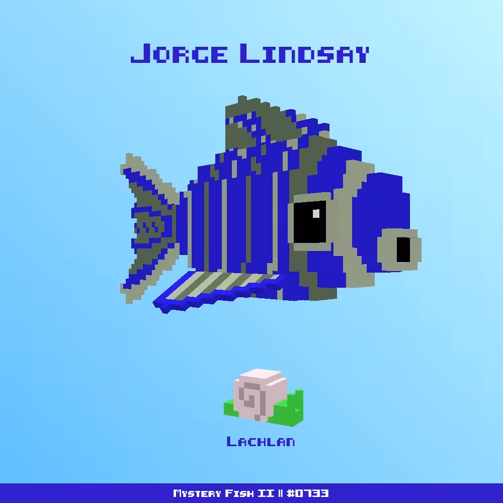 Jorge Lindsay :: Mystery Fish 0733/1000 