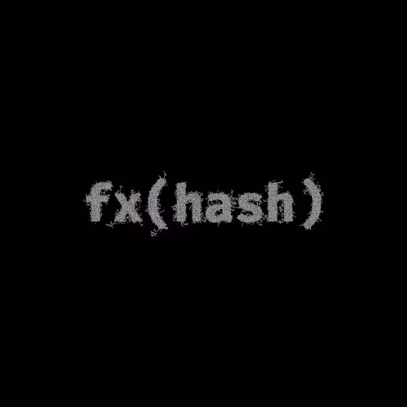 FXHASH Generative Logo #287