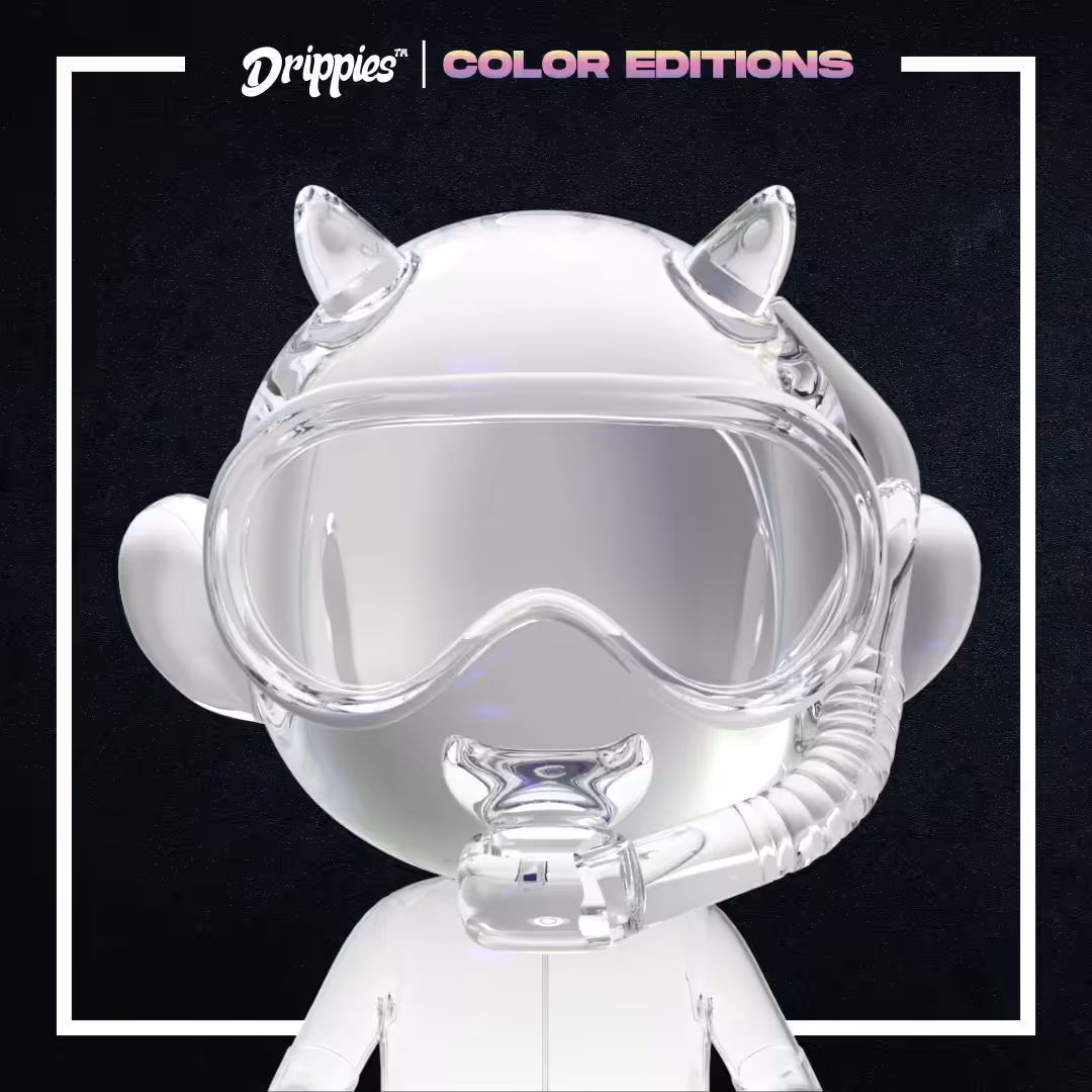 Drippies™ | 🅲🅾🅻🅾🆁 ＥＤＩＴＩＯＮＳ | #010 | CLEAR VIBE