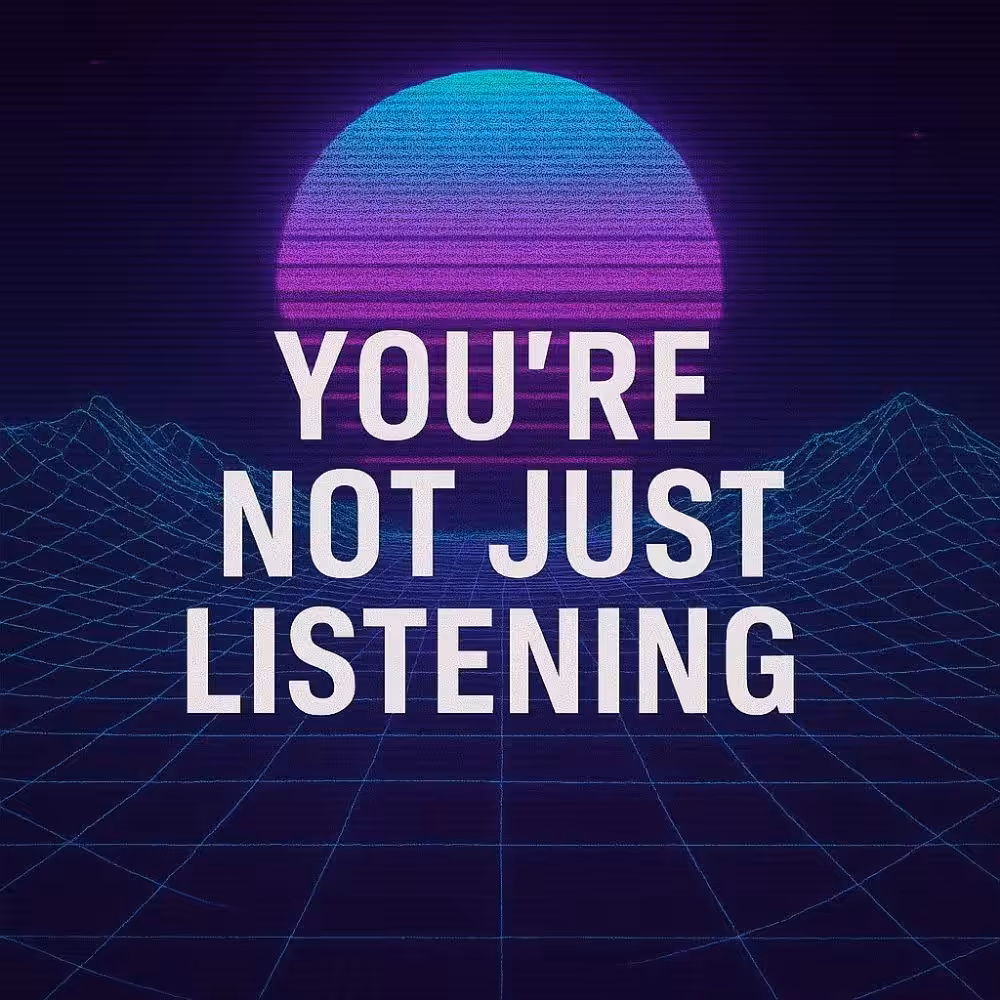  You’re not just listening  - Intro to the Curation "Soundscapes from the Synthetic Soul"