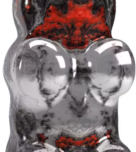 Rorschach Trip Gummy Bear #027