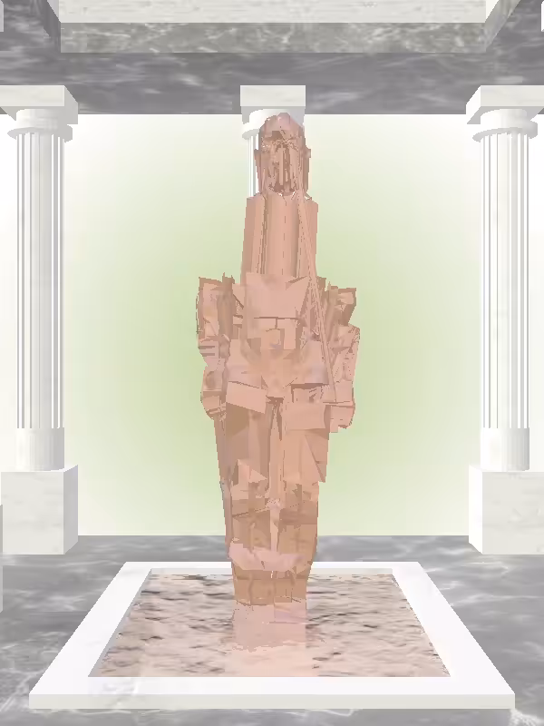 HeavenComputer: The Fragmented Jumping Metallic Brick Man #4772