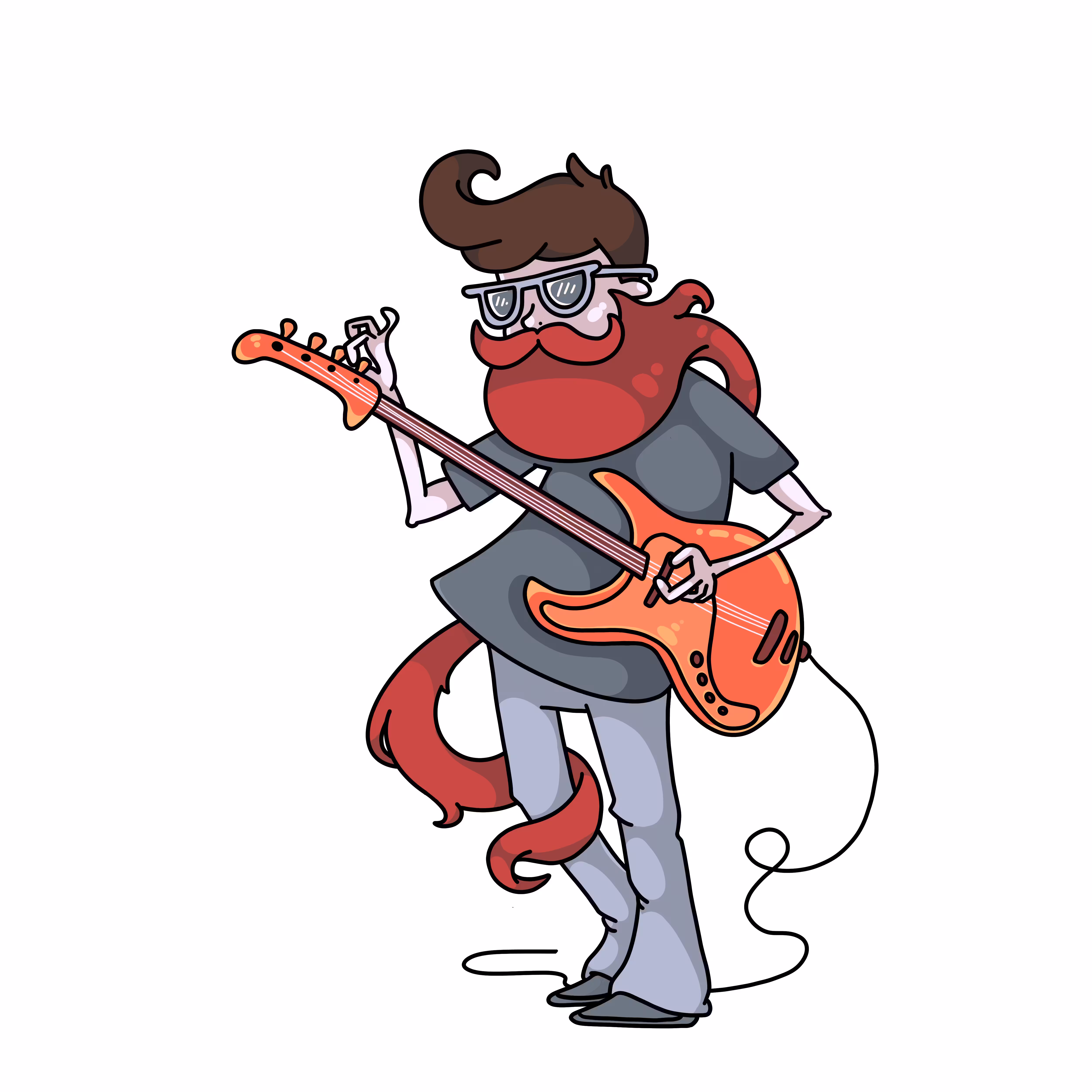 Bass Guitar Player