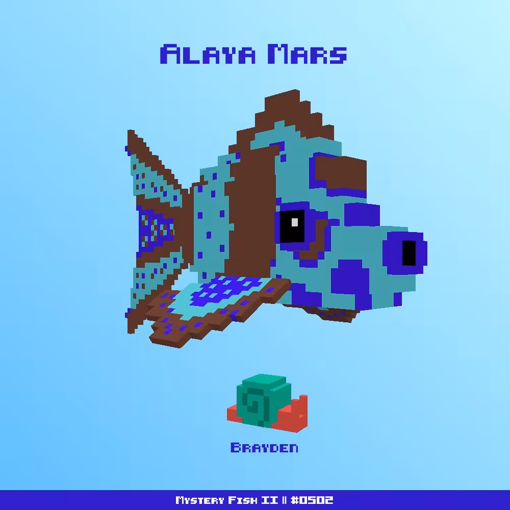 Alaya Mars :: Mystery Fish 0502/1000 