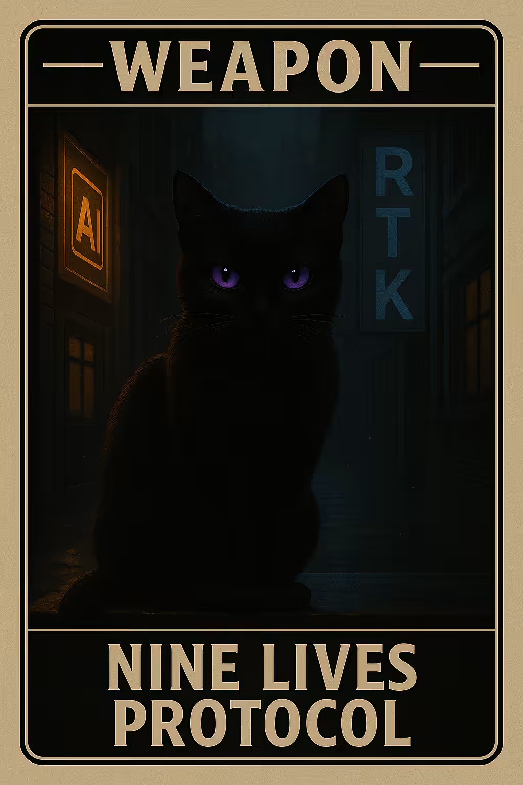 🃏 Weapon Card: CAT CEO — “Nine Lives Protocol”