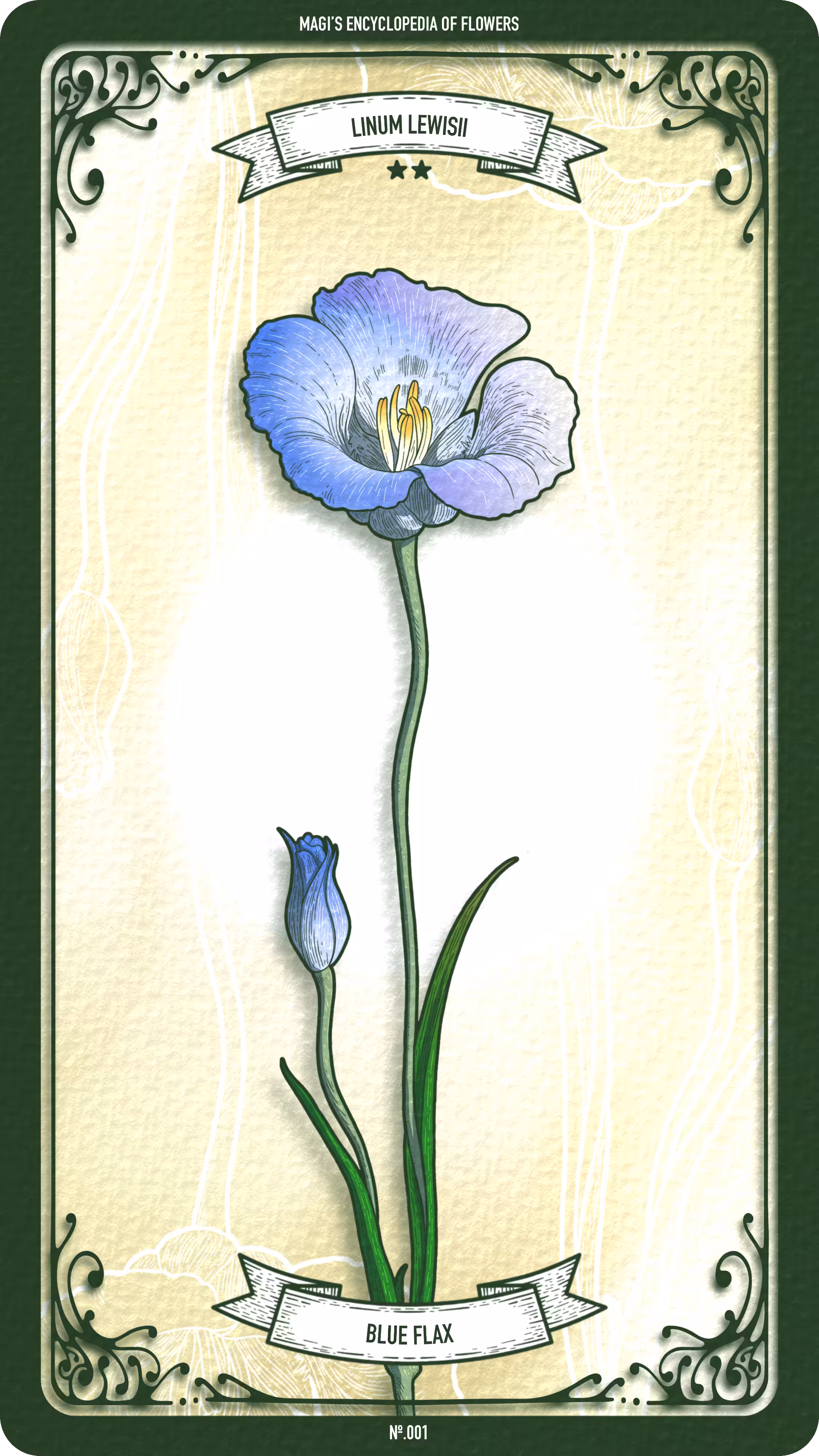 001 Blue Flax