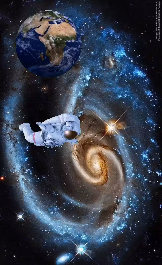Flying Astronaut