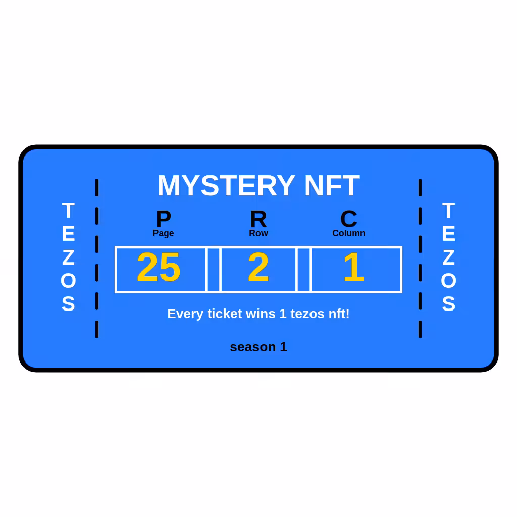 Mystery NFT - season 1
