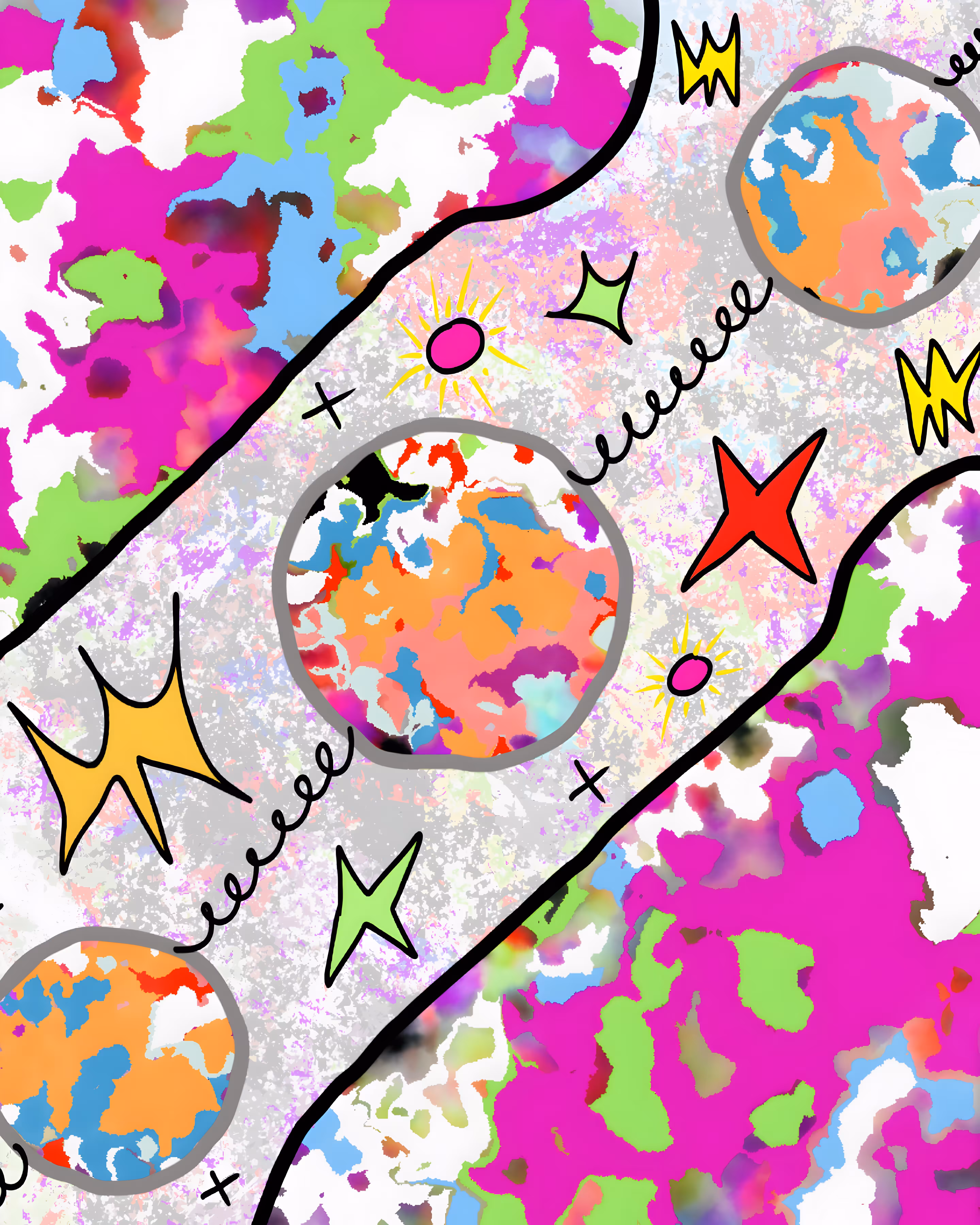 Healing through Art: Galactic Connections 