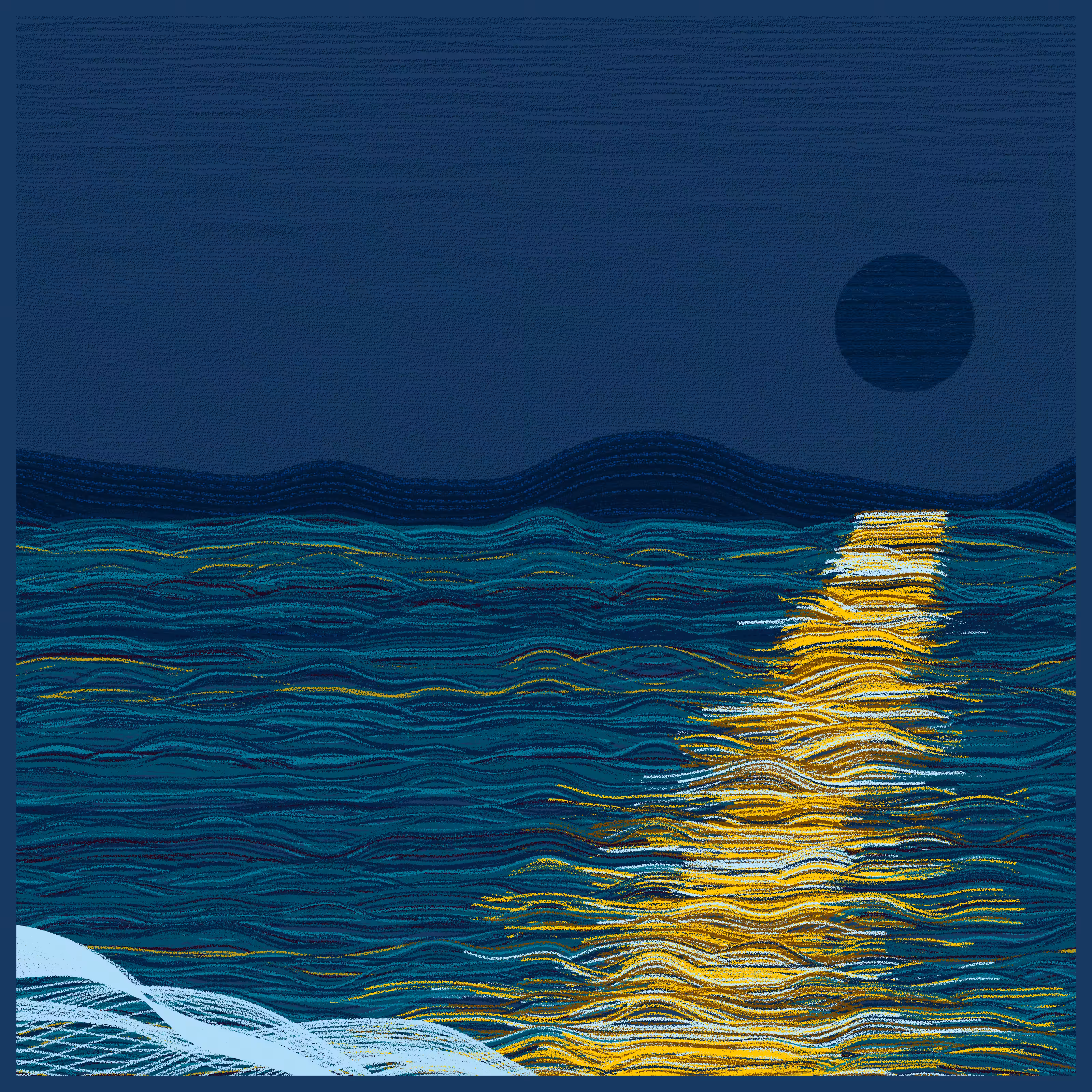 Moonlit Sea #108
