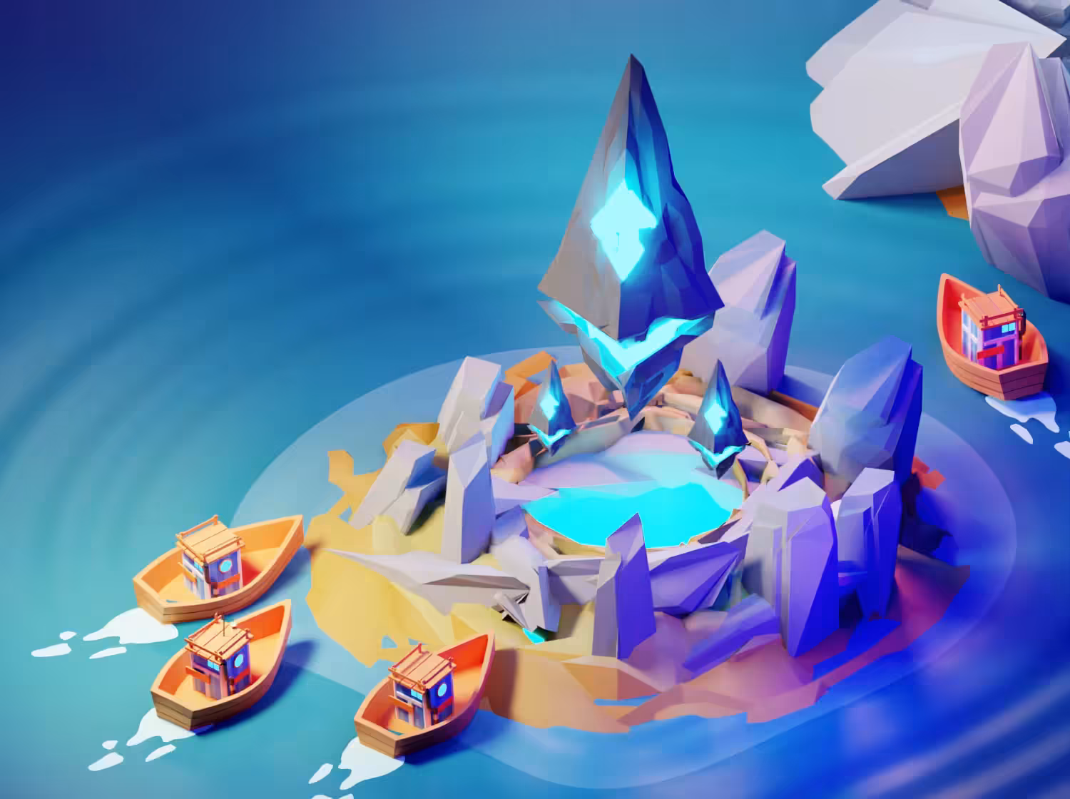 Mysterious Ethereum Island