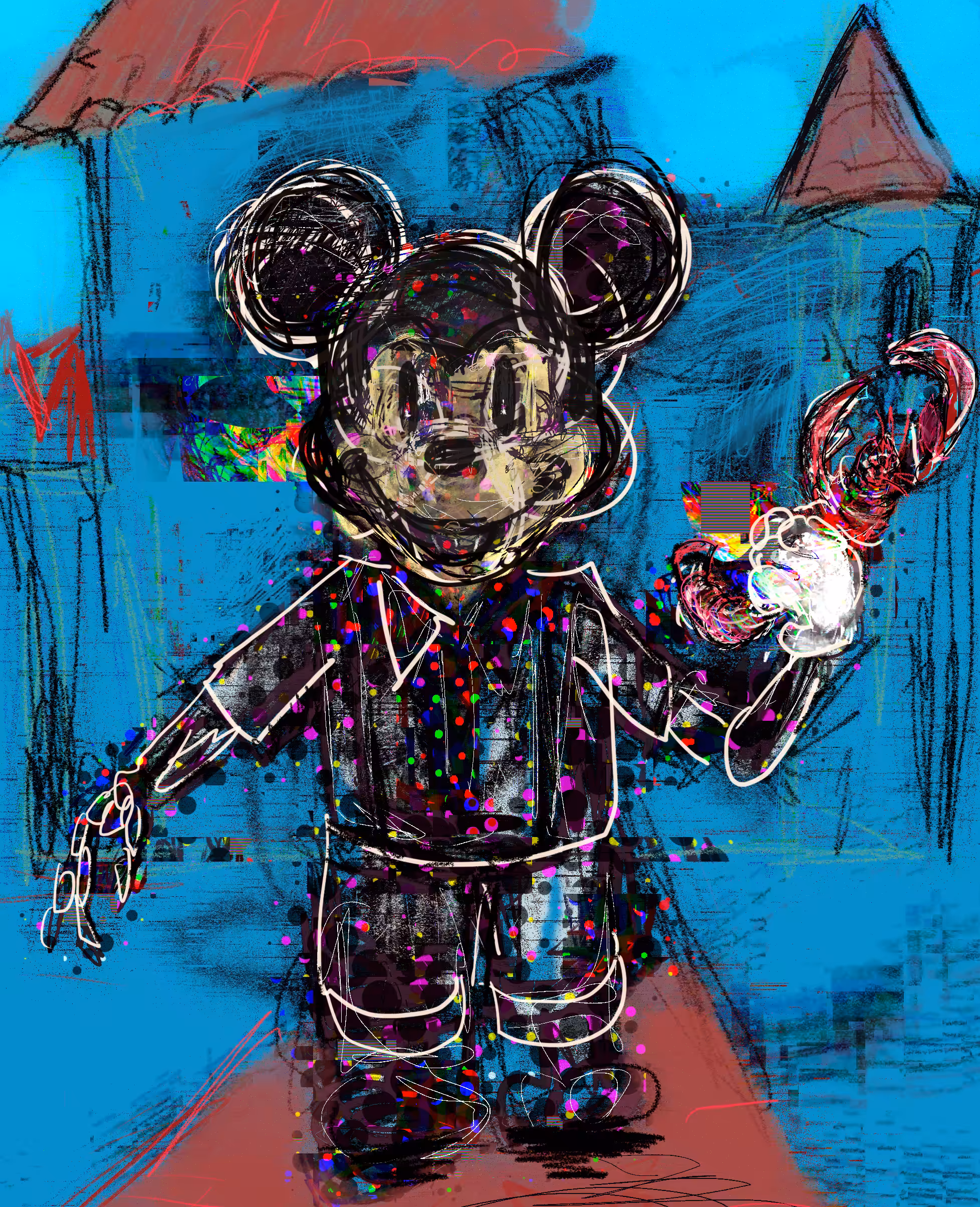 Hey Mickey! Rene's on the line
