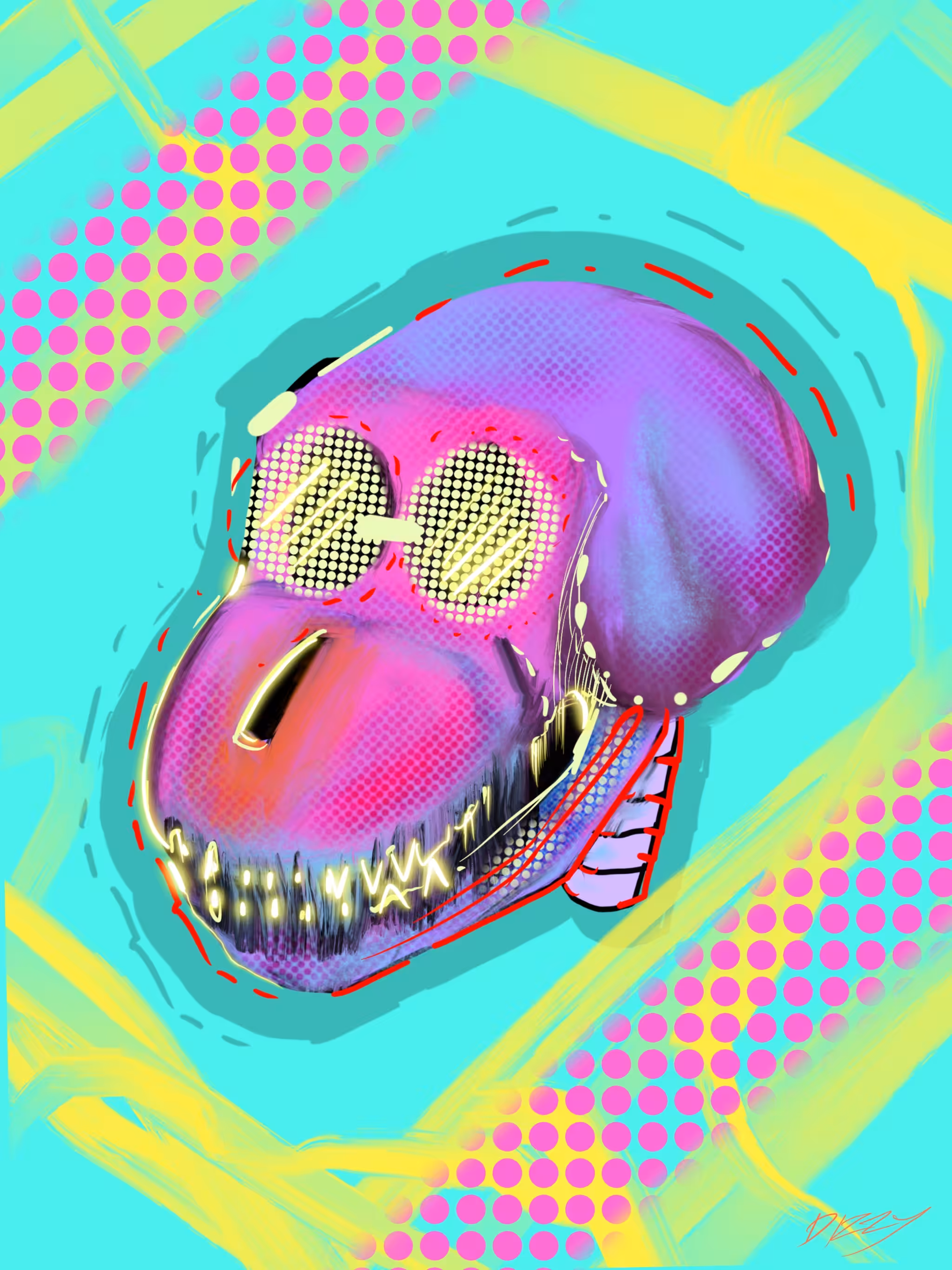 ape's skull #1