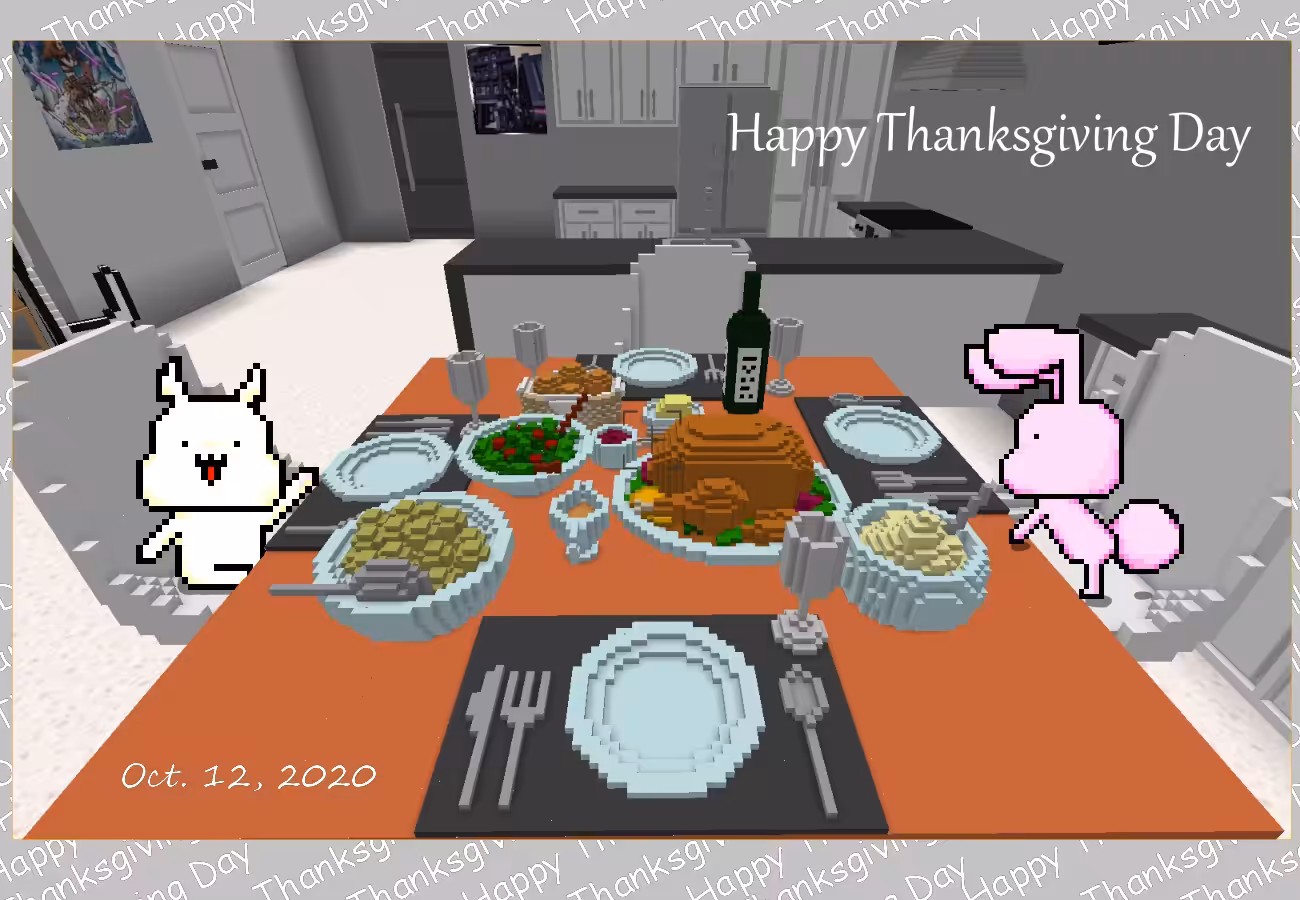 Thanksgiving Day Post Card 2020