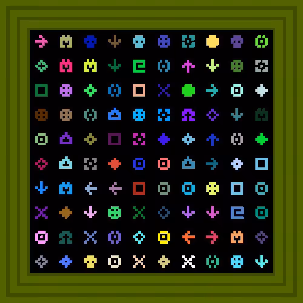 b i t c o i n :: Procedural Symbols #157/1000
