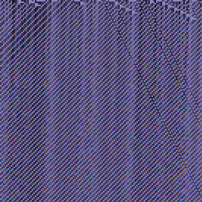 Colored Elementary Cellular Automaton #305