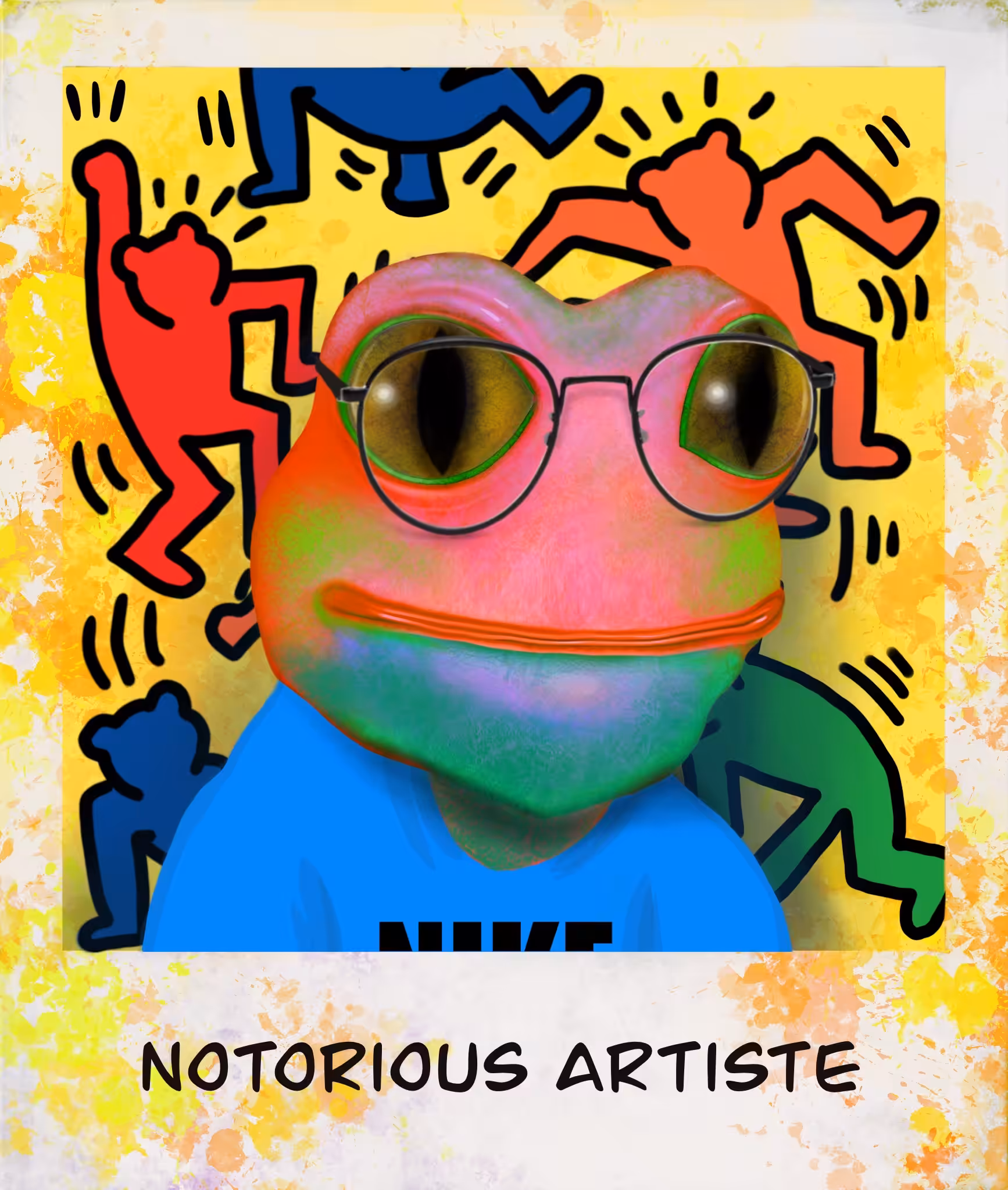 Frogland Notorious Artiste - Croak Haring
