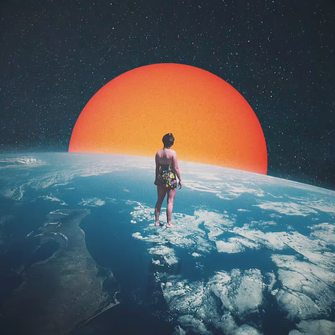 My love is moving to another planet