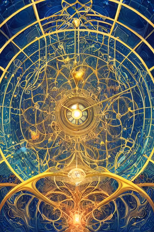 Arc of Time #2 - AI Generated