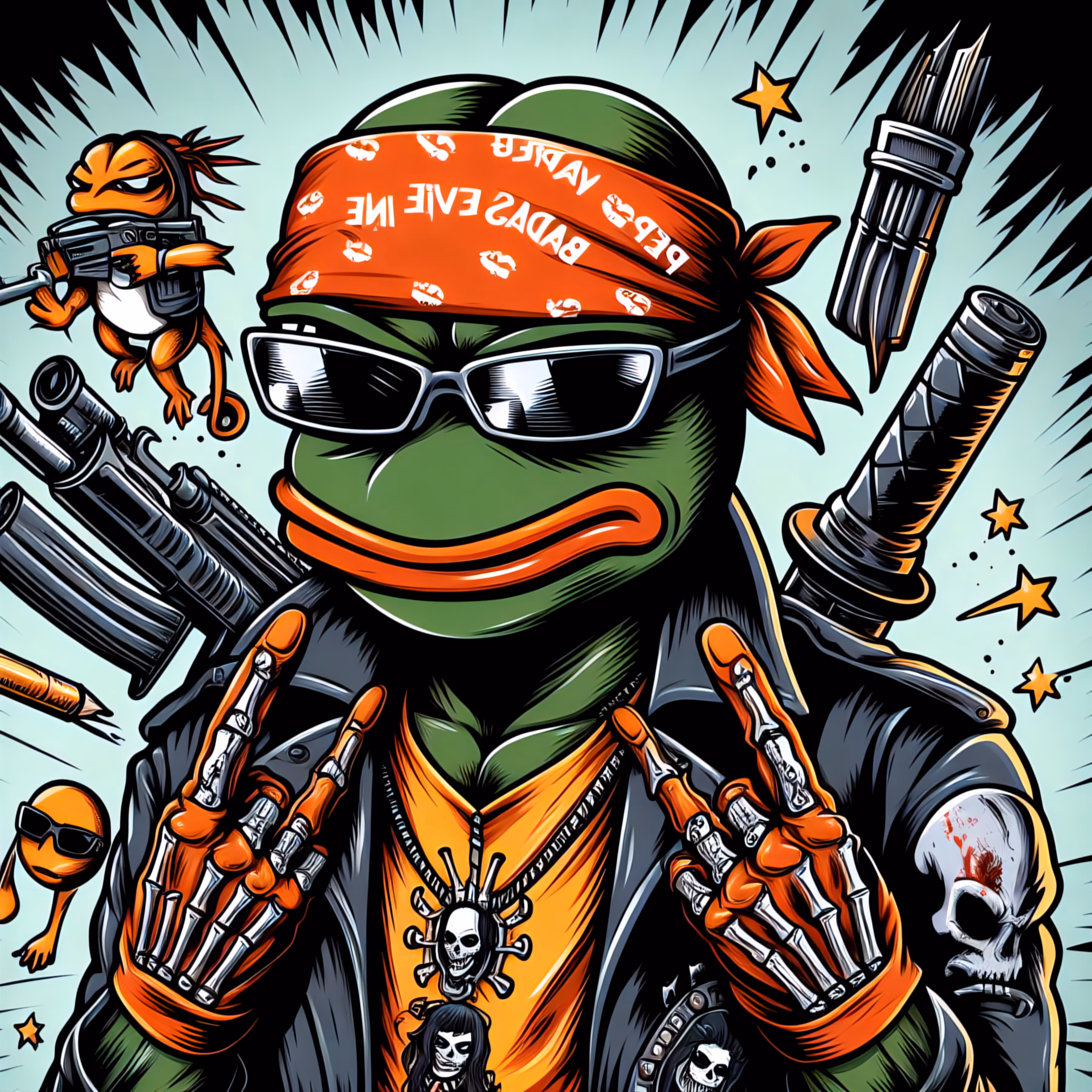 Pepe The Hell Angel