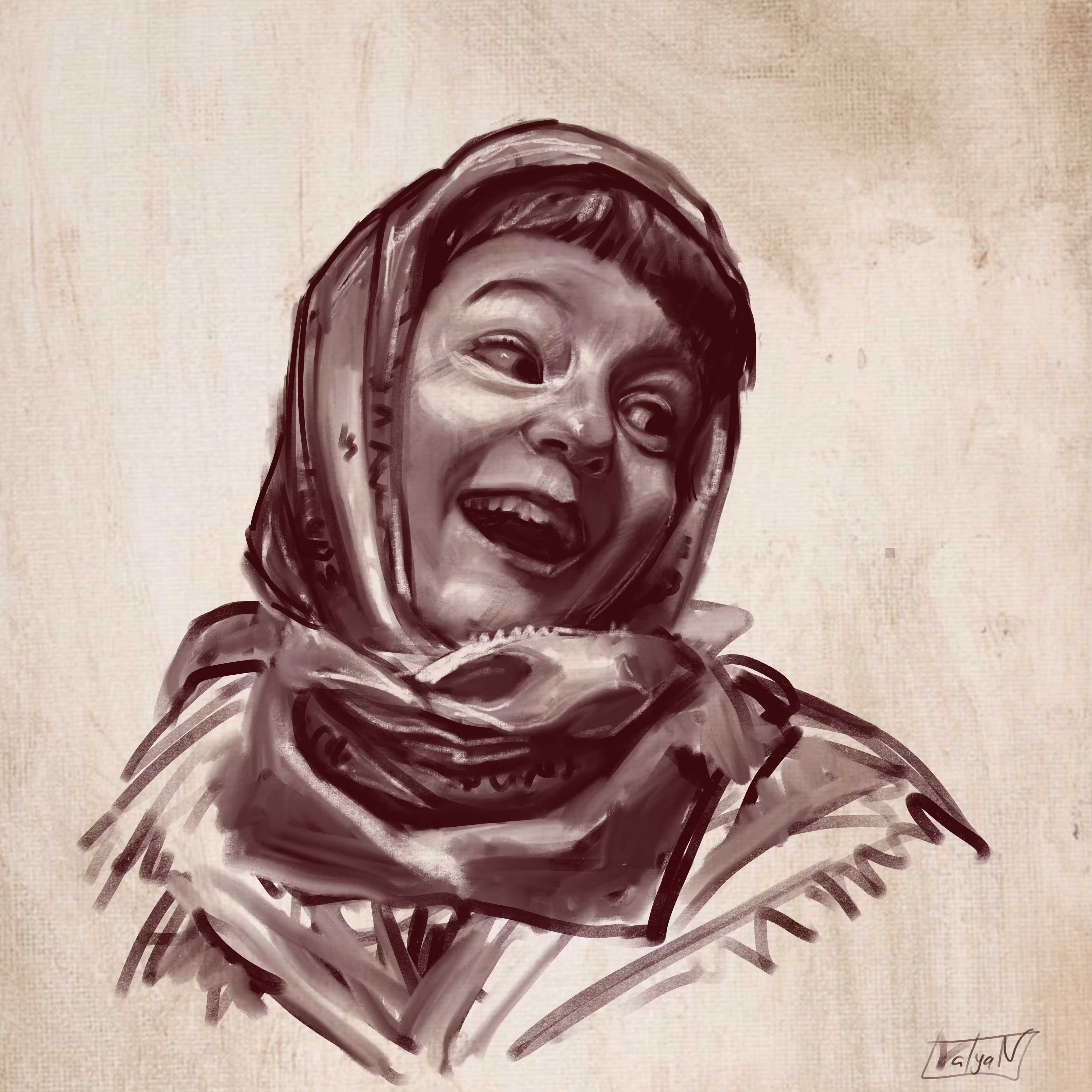 Lia (Christmas Carols)_Sketch
