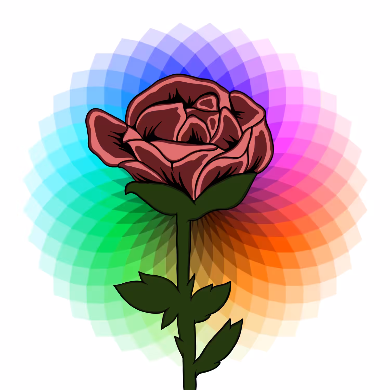 🌹 + 🐸 + 😛 = PEPE ☯️