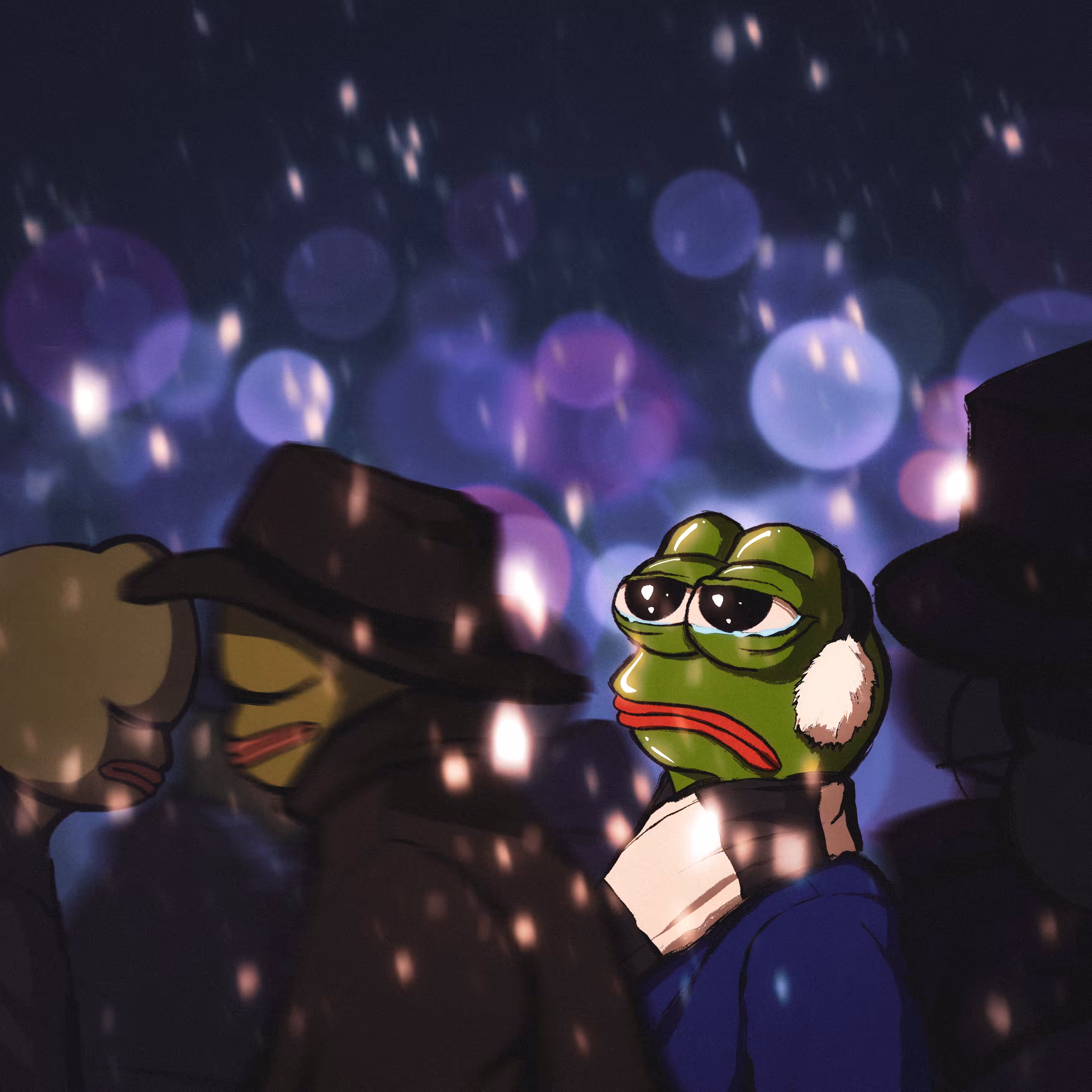 Pepe w/ snow of sadness