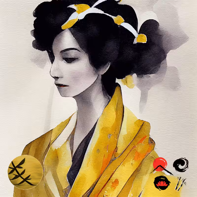 Yellow Geisha #22