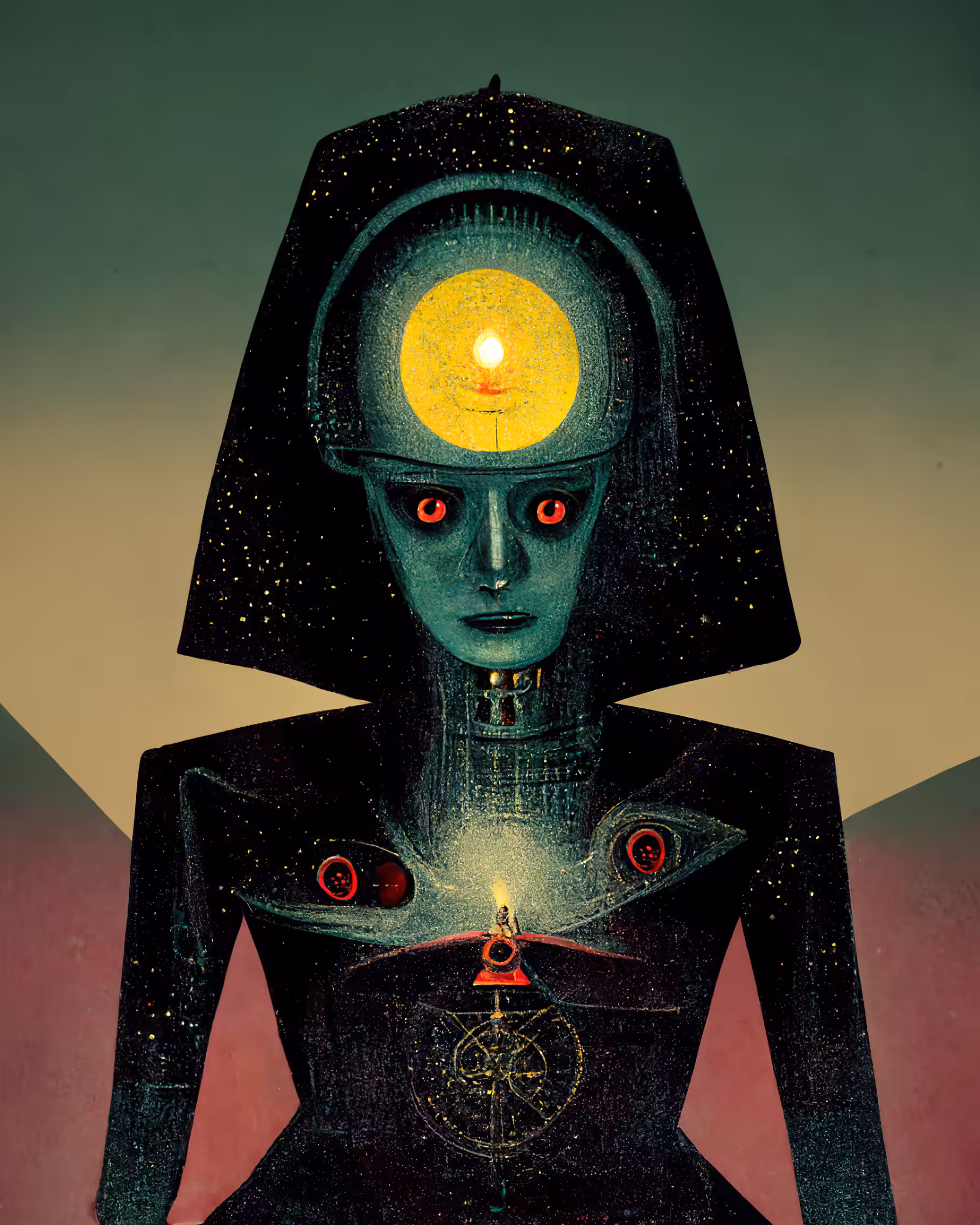 Black Witch Robot