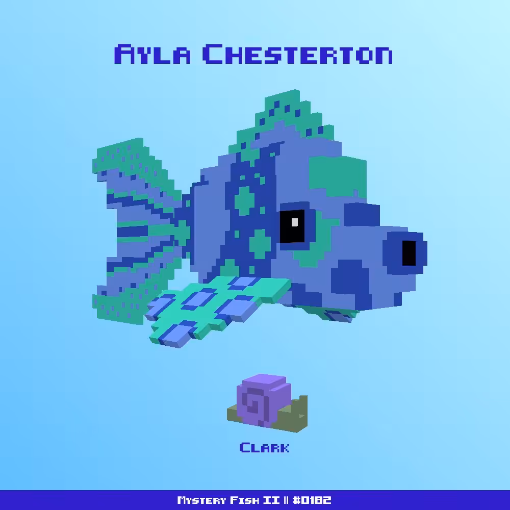 Ayla Chesterton :: Mystery Fish 0182/1000